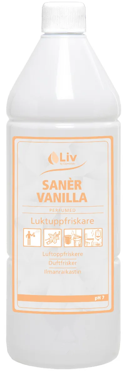 Liv Luktuppfriskare Saner Vanilla 1 L (12 pack)