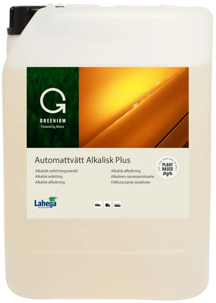 Lahega Greenium Automattvätt Alkalisk Plus 10L