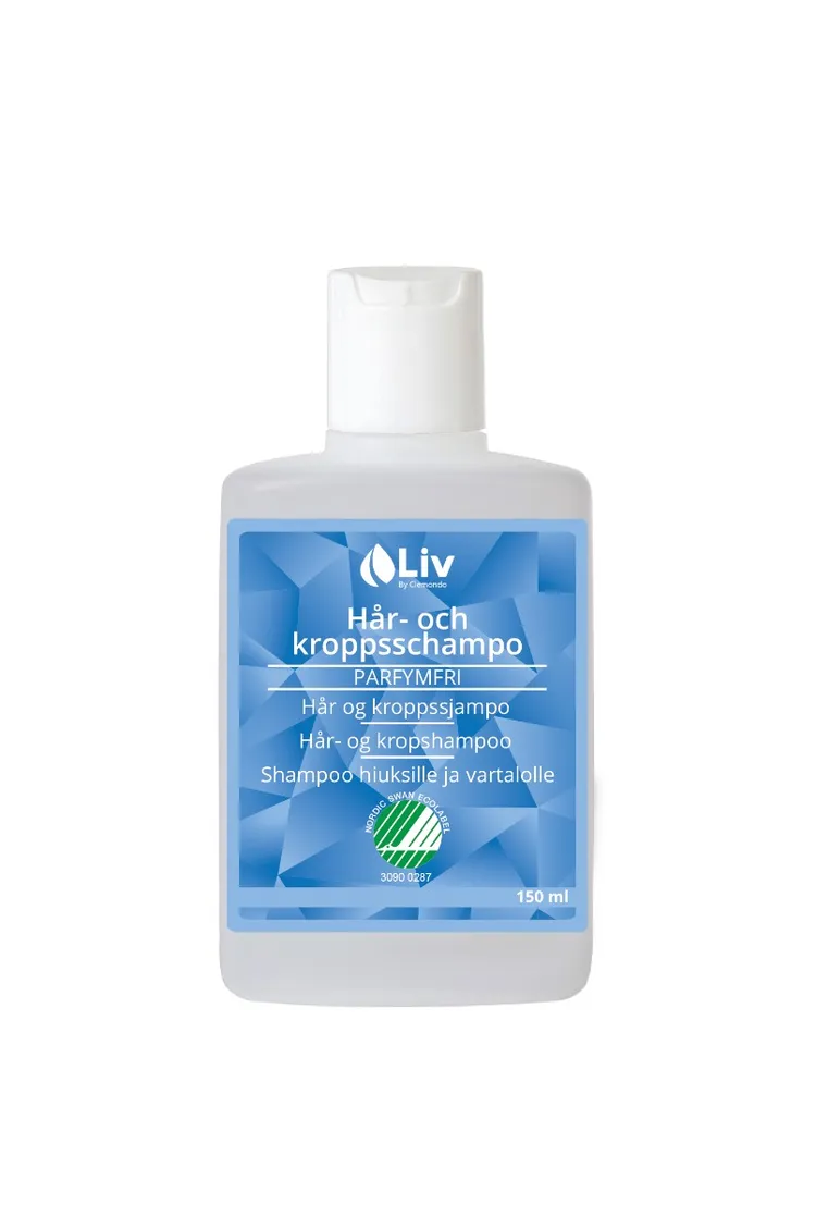 Liv Hår- och Kroppsschampo 150 ml (24 pack)
