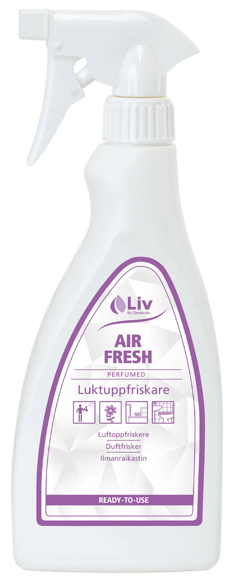 Liv Luktuppfriskare Parfym 500 ml (12 pack)