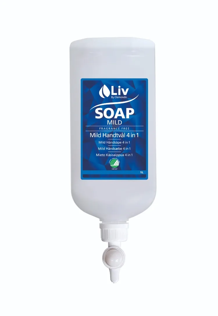 Liv Mild Handtvål 4i1 Dispensopack 1 L (12 pack)