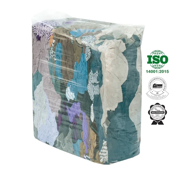 Kulörta trikådukar Extra Prima, 100% bomull, 10kg/frp