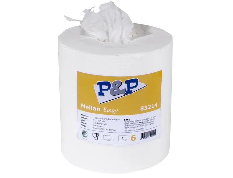 P&P Torkrulle Mellan Easy 6st/frp