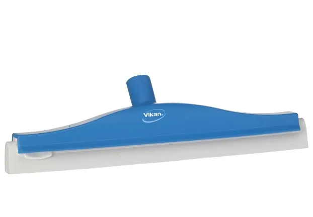 Vikan Golvskrapa 40 cm blå ledbar med utbyteskassett