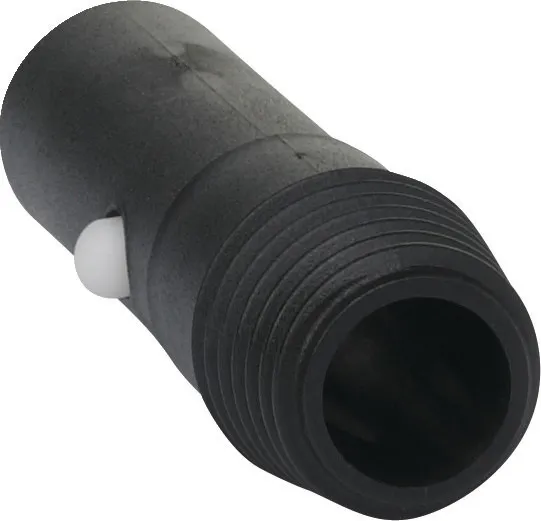 Adapter från click till gänga, diam 26mm Svart *