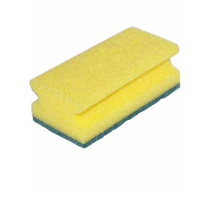 Svamp gul/grön med grepp **