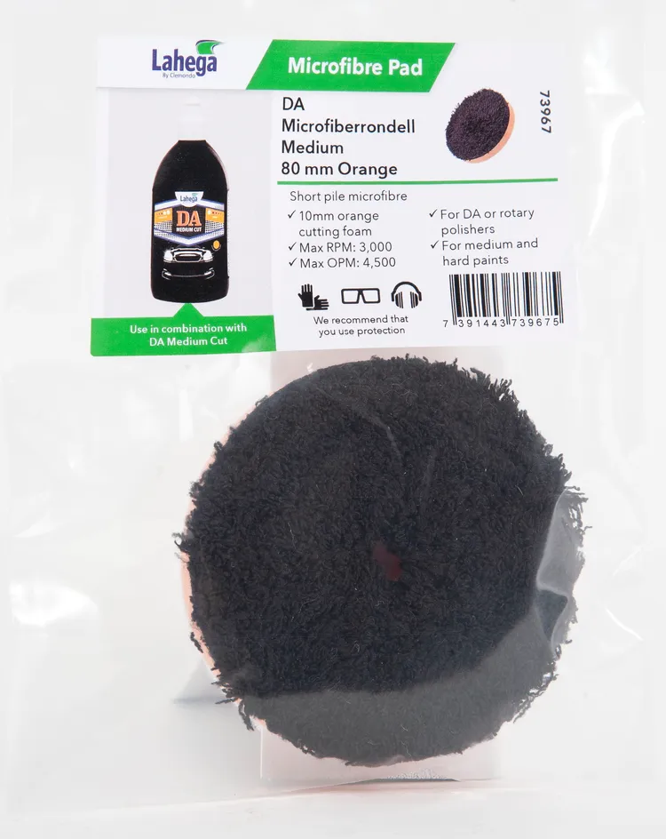 DA Microfiberrondell Medium 80 mm Orange