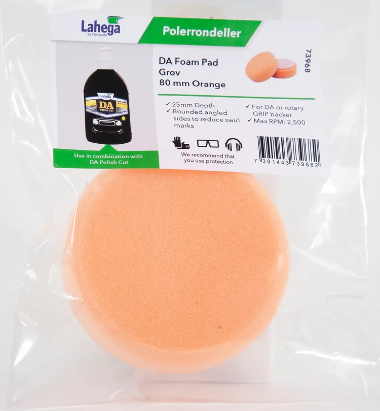 DA Foam Pad Medium 80mm Orange